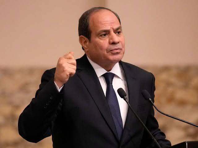 President Abdel Fattah El-Sisi discussing Egypt’s real estate market and development